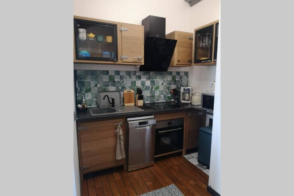 Appartement, Les Templiers, Rdc Vue Mer Proche Centre Ville Houlgate Zewnętrze zdjęcie